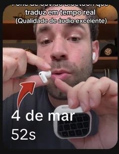 Capa do vídeo de Fone de ouvido bluetooth HTC