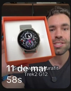 Capa do vídeo de Smartwatch Aurafit Trek2 G12